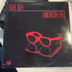 - Record album Rare Silk American Eyes record 1985 vintage